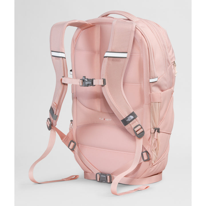 The North Face Borealis Backpack - Women's Pink Moss Dark Heather/Gardenia White-Npf