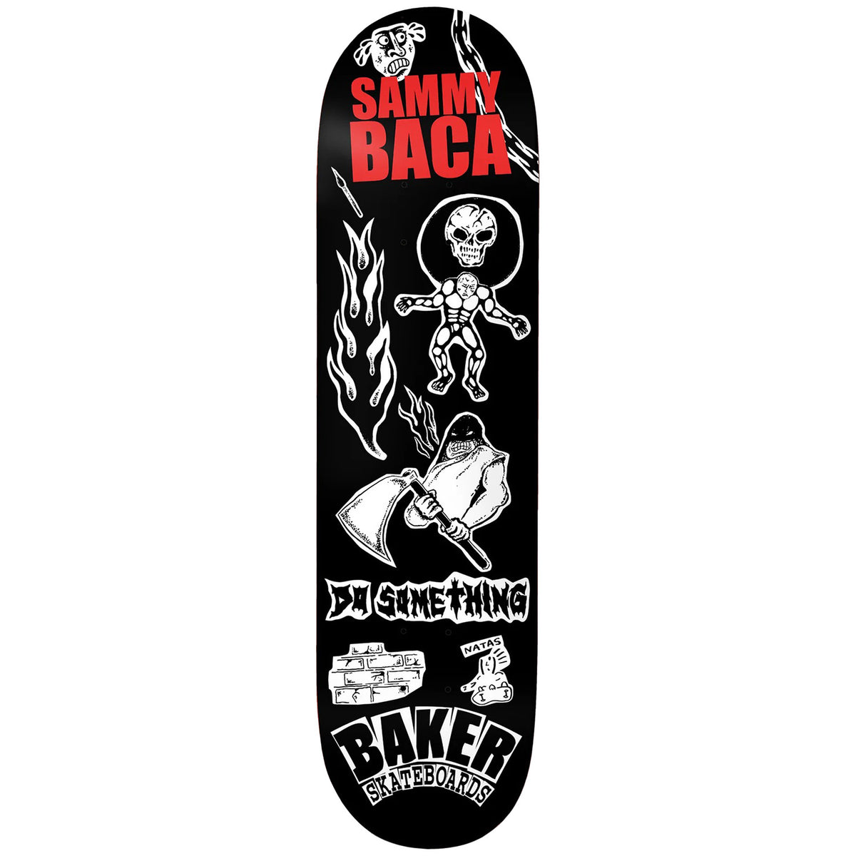 Baker Sammy Baca Divine Evil 8.5 Skateboard Deck
