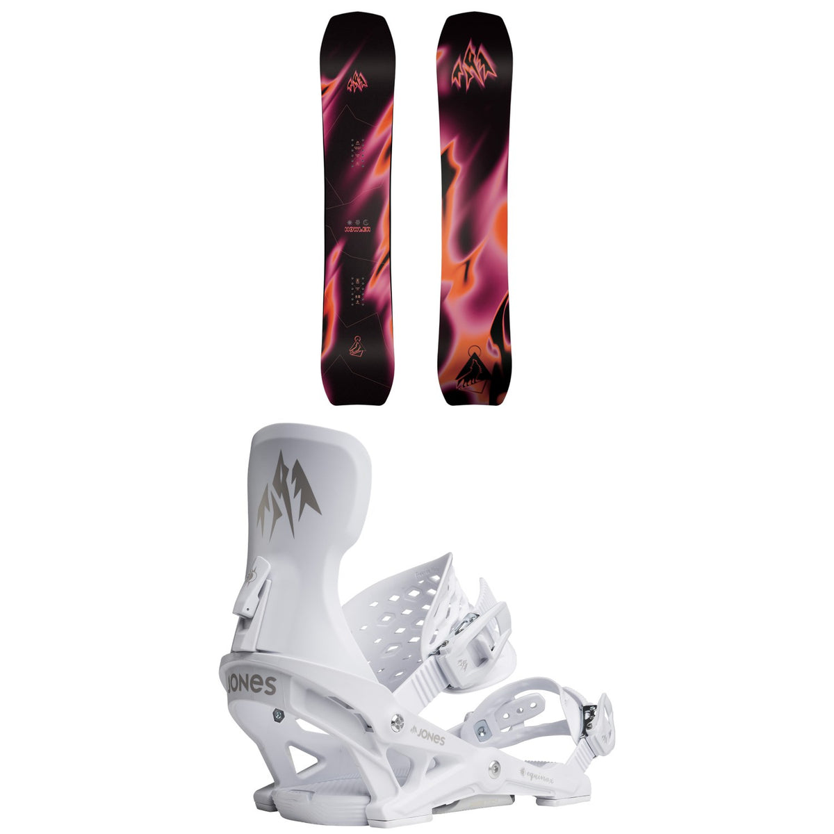 Jones Howler Snowboard + Equinox Snowboard Bindings - Women's 2027