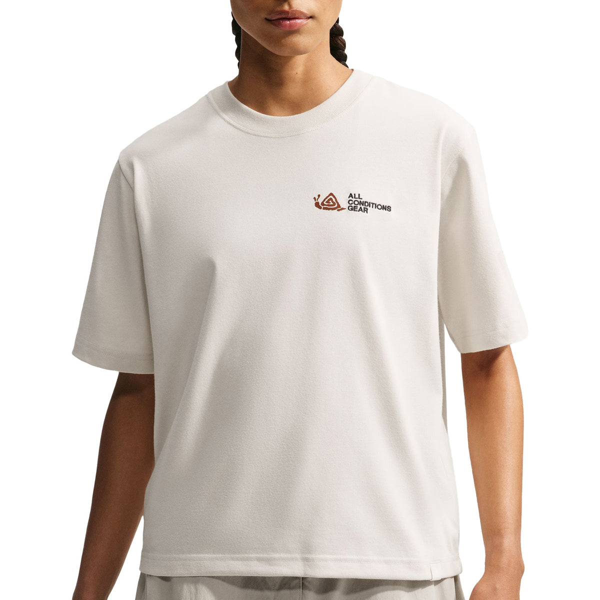 Nike ACG Dri-FIT Boxy Mystery Snail T-Shirt - Women's Light Orewood Brown