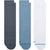 Stance Icon 3-Pack Socks Turbulence
