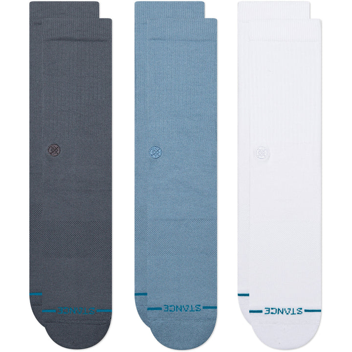 Stance Icon 3-Pack Socks Turbulence