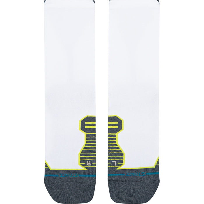 Stance Funnel Light Crew Socks - Unisex White