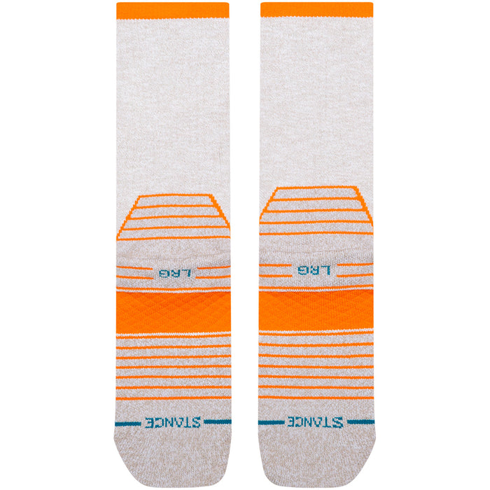 Stance Heather Hike Crew Socks - Unisex Tan Heather