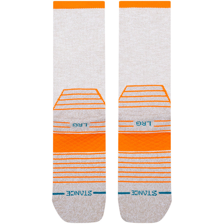 Stance Heather Hike Crew Socks - Unisex Tan Heather