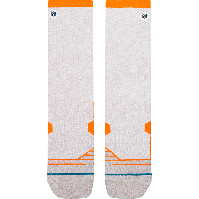 Stance Heather Hike Crew Socks - Unisex Tan Heather