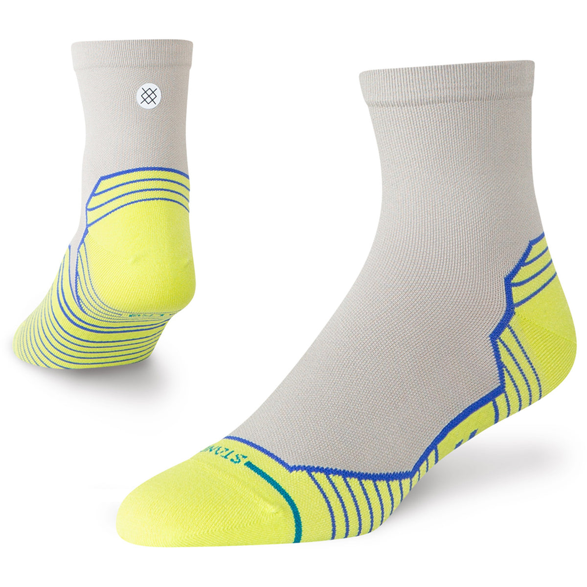 Stance Pop Out UL Quarter Socks - Unisex Grey