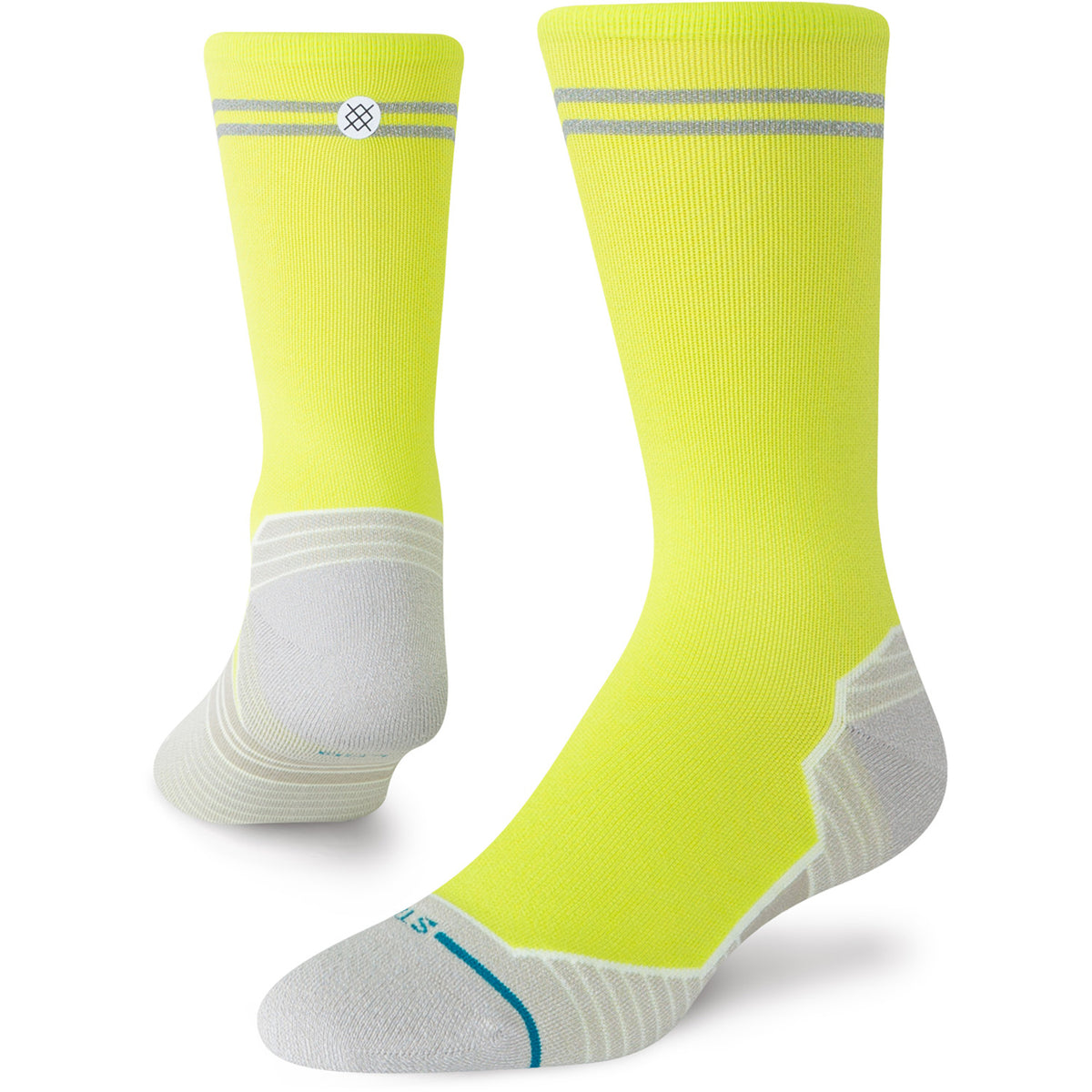 Stance Reflector Light Crew Socks - Unisex Volt