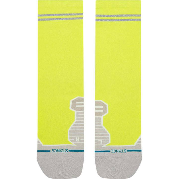 Stance Reflector Light Crew Socks - Unisex Volt