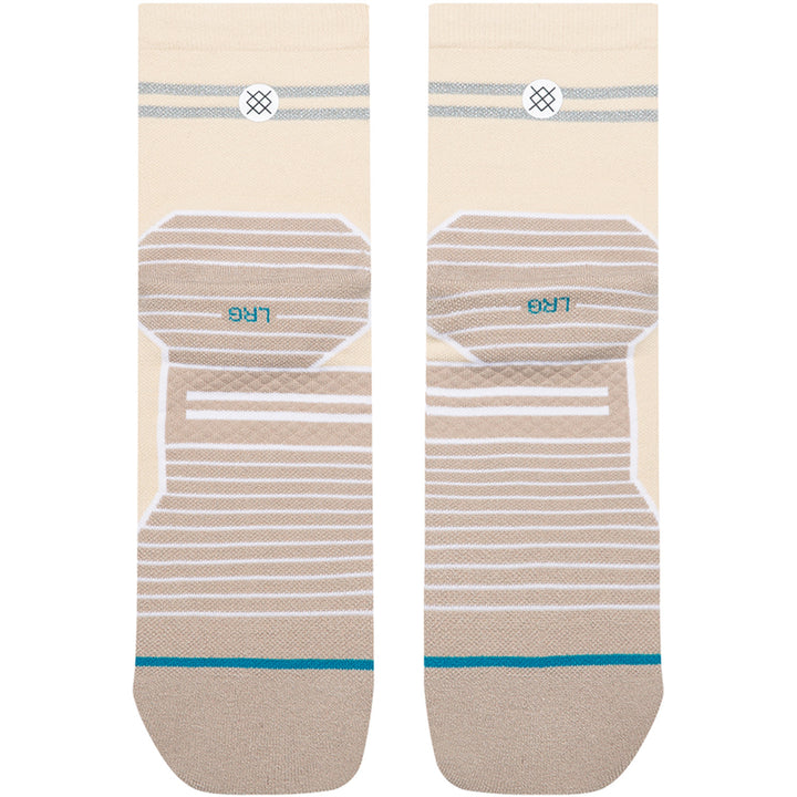 Stance Reflector Light Quarter Socks - Unisex Croissant