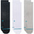 Stance Run LT Crew 3-Pack Socks - Unisex Multi