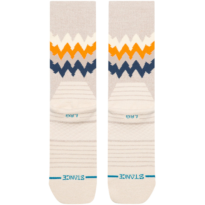 Stance Thompson Hike Crew Socks - Unisex Oatmeal Heather
