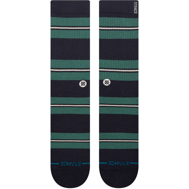 Stance Caesar Stripe Crew Socks Green