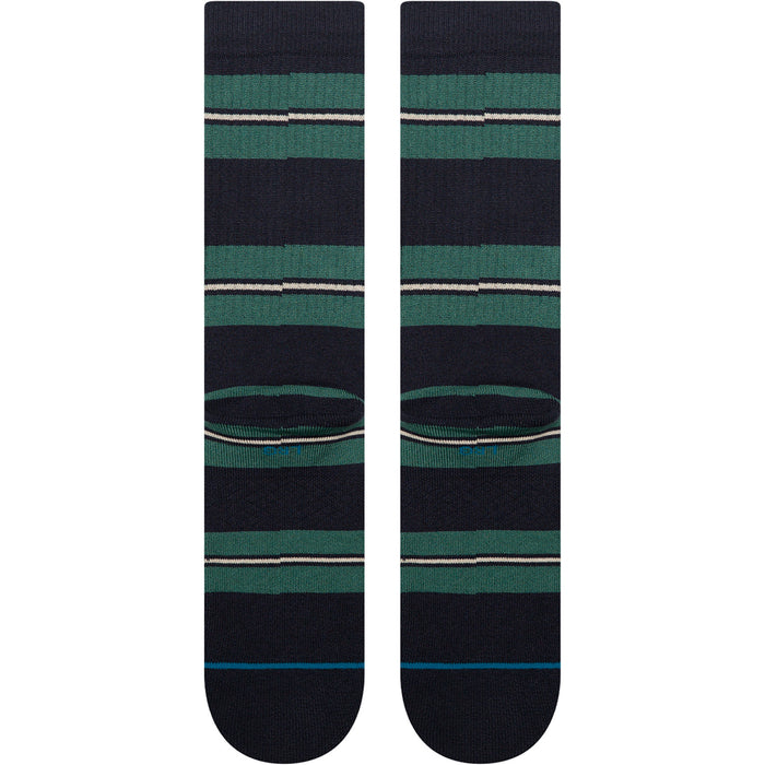Stance Caesar Stripe Crew Socks Green