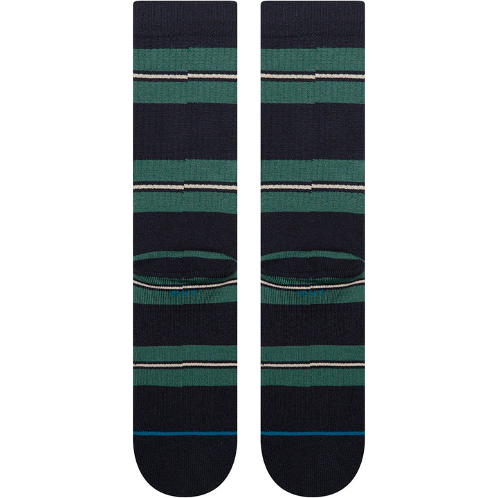 Stance Caesar Stripe Crew Socks Green