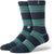 Stance Caesar Stripe Crew Socks Green