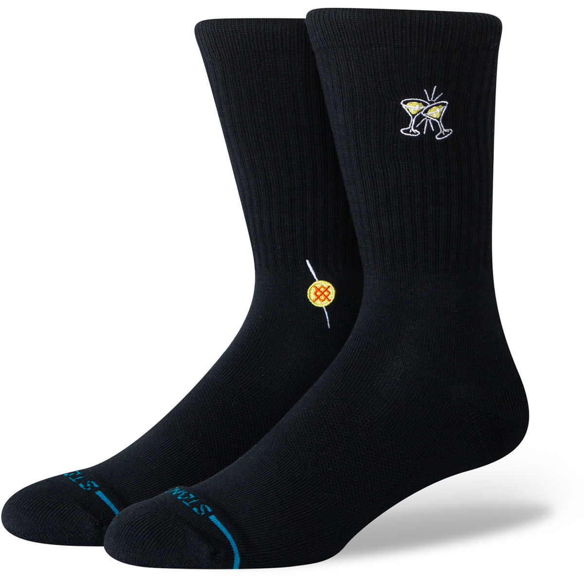 Stance Extra Dirty Crew Socks Black
