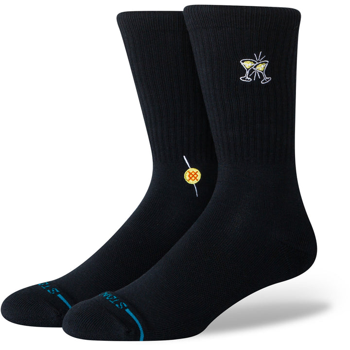 Stance Extra Dirty Crew Socks Black