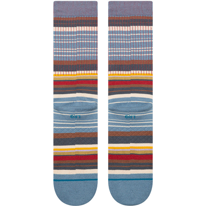 Stance Jorongo Pop Crew Socks Windward Blue