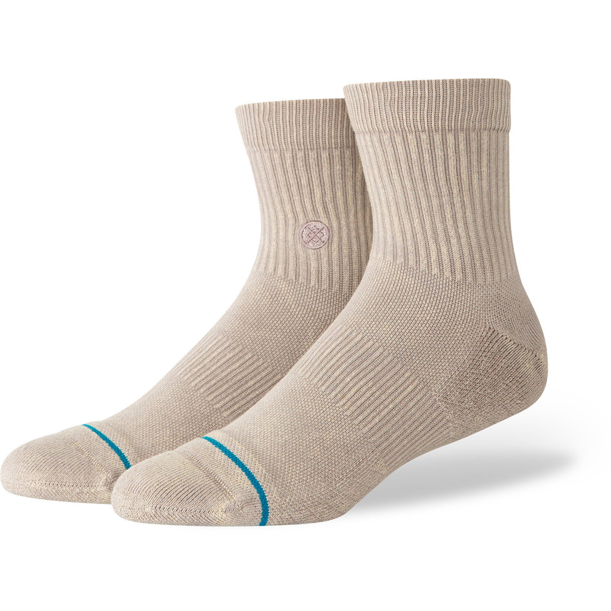 Stance Signature Wash Quarter Socks String Grey