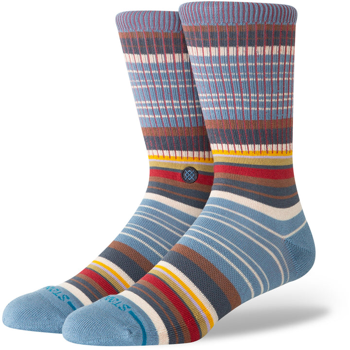 Stance Jorongo Pop Crew Socks Windward Blue