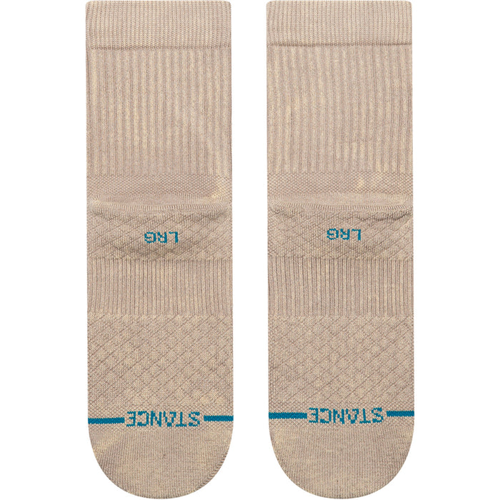 Stance Signature Wash Quarter Socks String Grey