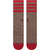 Stance Sock Monkey Crew Socks Brown