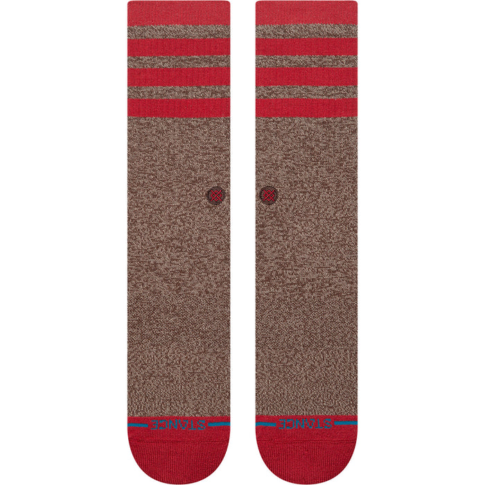 Stance Sock Monkey Crew Socks Brown