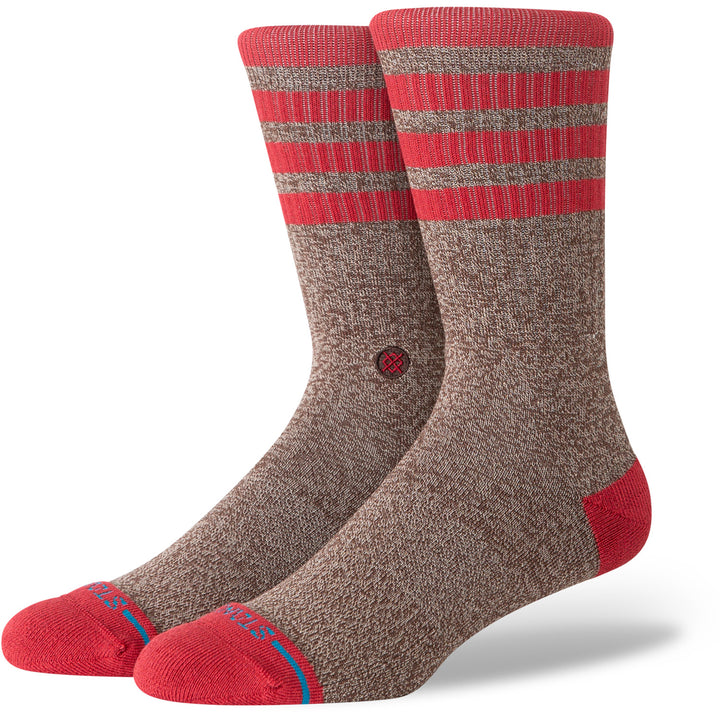 Stance Sock Monkey Crew Socks Brown