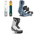 Jones Frontier 2.0 Snowboard + Meteorite Snowboard Bindings + thirtytwo Shifty Boa Snowboard Boots 2026
