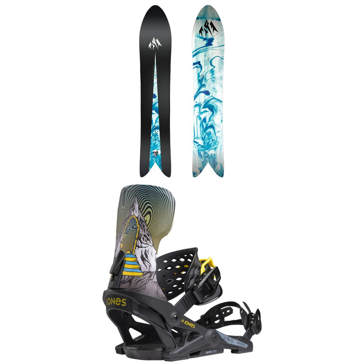 Jones Storm Wolf Snowboard + Meteorite Snowboard Bindings 2026