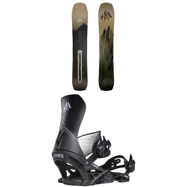 Jones Flagship Snowboard  + Orion Snowboard Bindings 2027