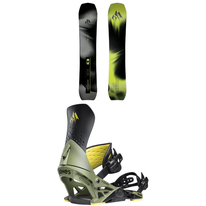 Jones Howler Snowboard + Orion Snowboard Bindings 2026