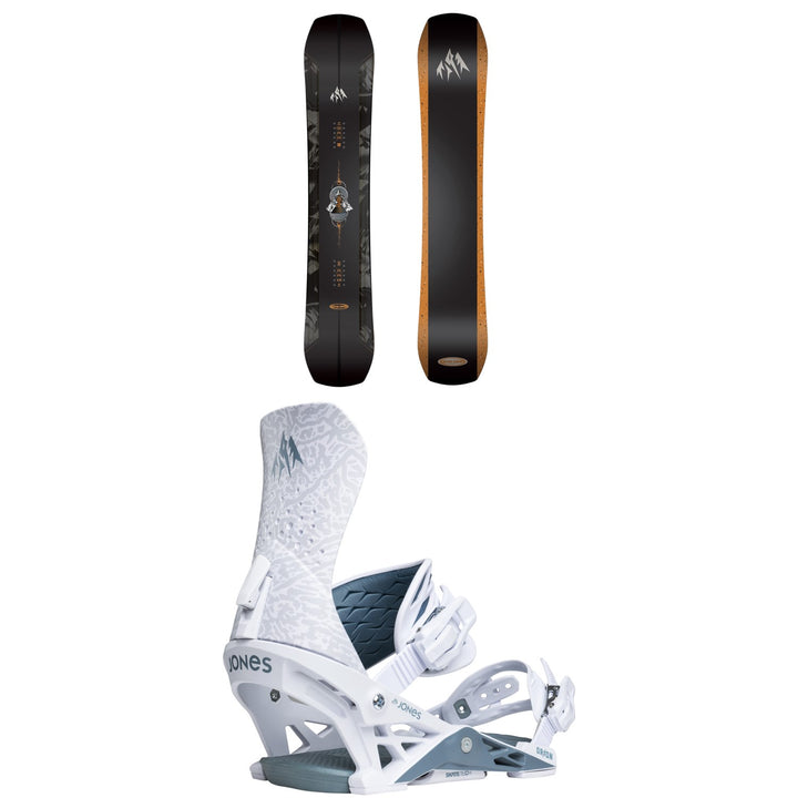 Jones Mountain Twin Pro Snowboard + Orion Snowboard Bindings 2026