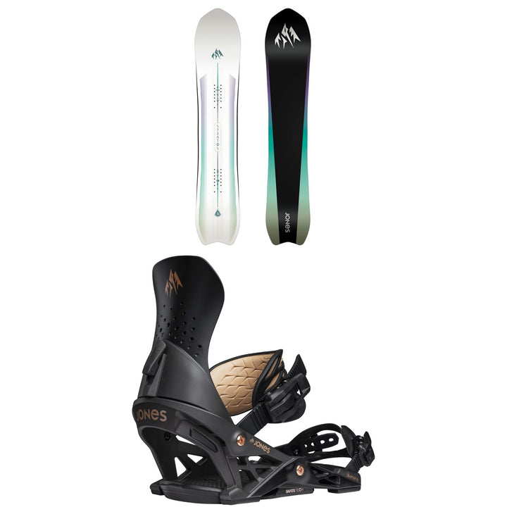 Jones Stratos Snowboard + Aurora Snowboard Bindings - Women's 2027