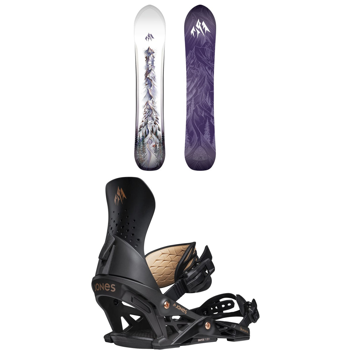 Jones Dream Weaver 2.0 Snowboard + Aurora Snowboard Bindings - Women's 2027