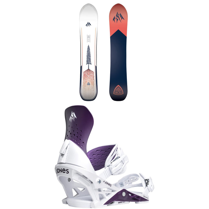 Jones Dream Weaver 2.0 Snowboard + Aurora Snowboard Bindings - Women's 2026