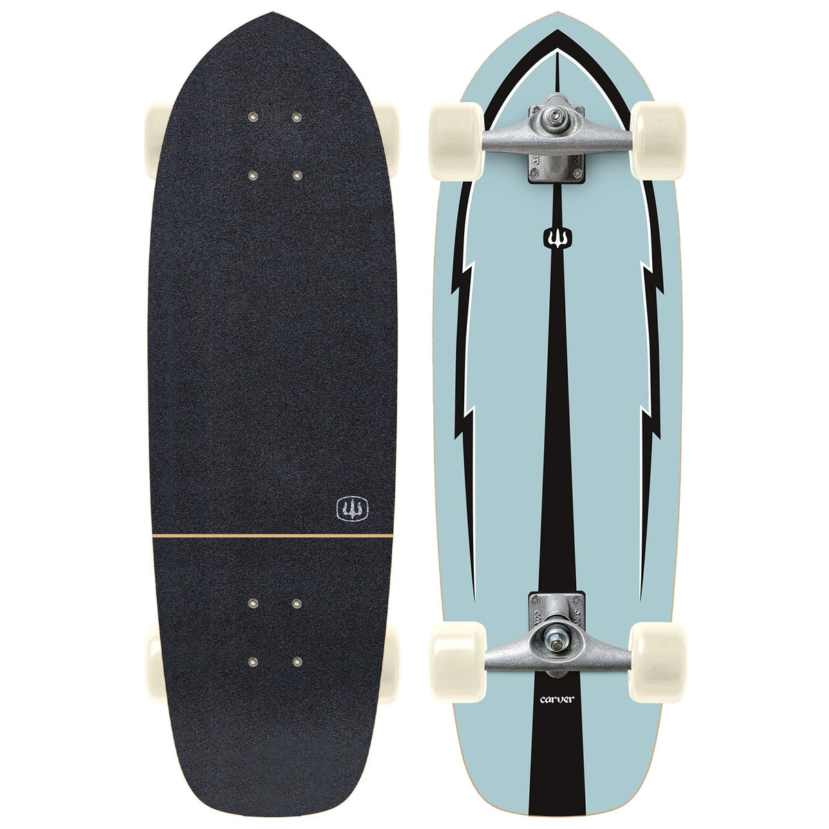 Carver CX Blue Thunder V5 Surfskate Cruiser Skateboard Complete