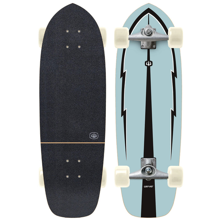Carver CX Blue Thunder V5 Surfskate Cruiser Skateboard Complete