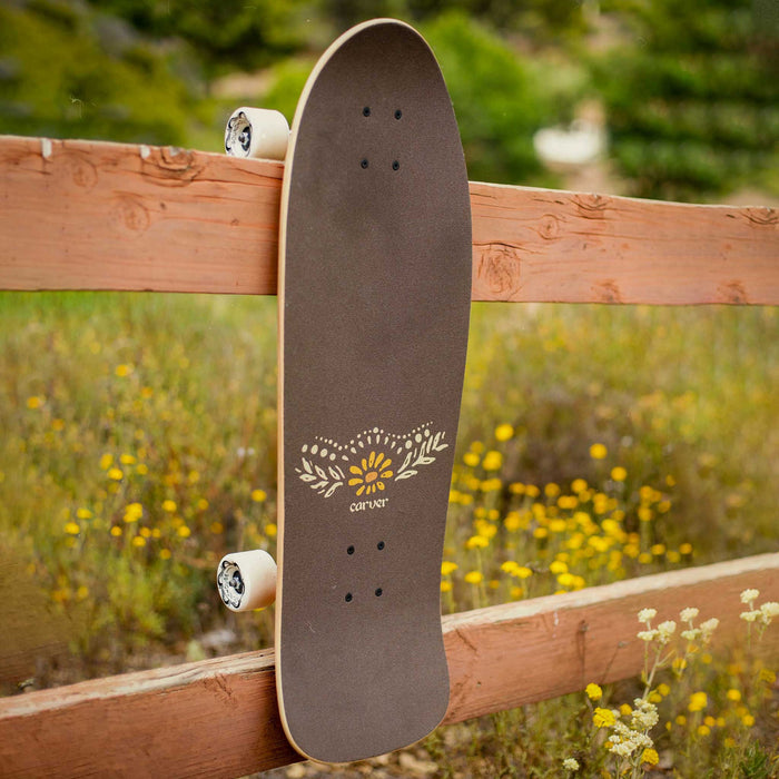 Carver CX Raw Sunflower V5 Surfskate Cruiser Skateboard Complete