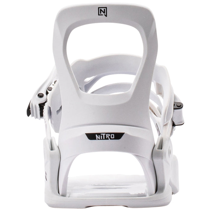 Nitro Charger Micro Snowboard Bindings - Kids' 2027 White