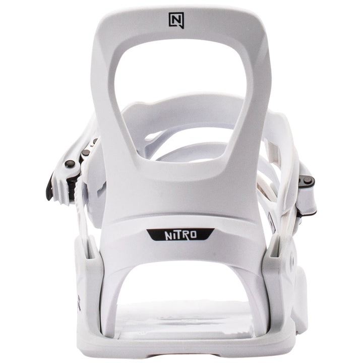 Nitro Charger Micro Snowboard Bindings - Kids' 2027 White