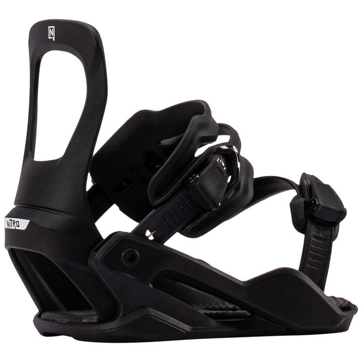 Nitro Charger Micro Snowboard Bindings - Kids' 2027 Ultra Black