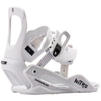 Nitro Charger Micro Snowboard Bindings - Kids' 2027 White::White