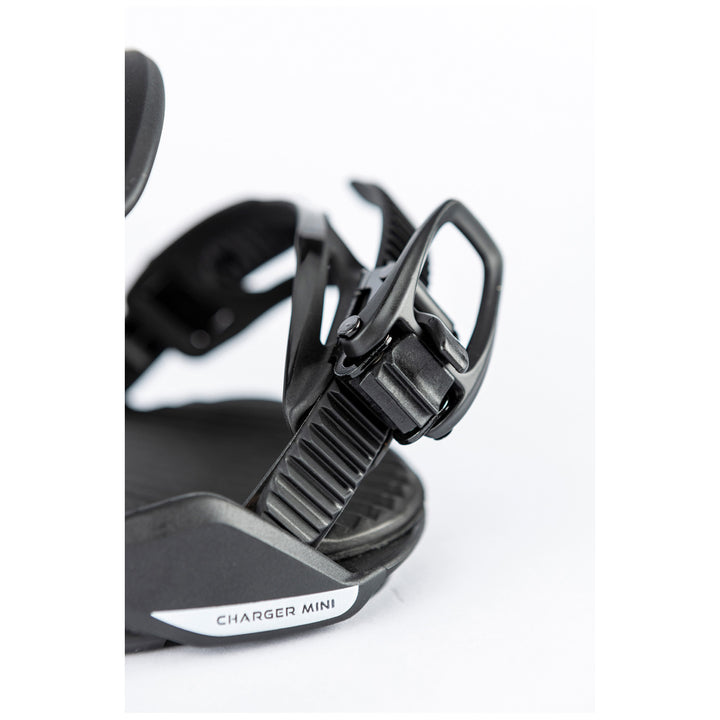 Nitro Charger Mini Snowboard Bindings - Kids' 2027 Ultra Black