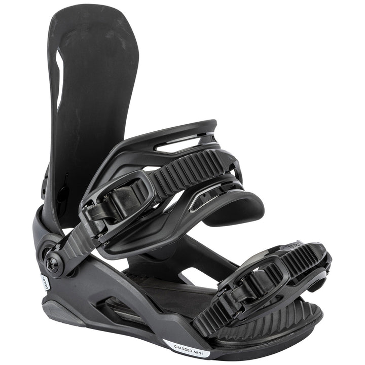 Nitro Charger Mini Snowboard Bindings - Kids' 2027 Ultra Black