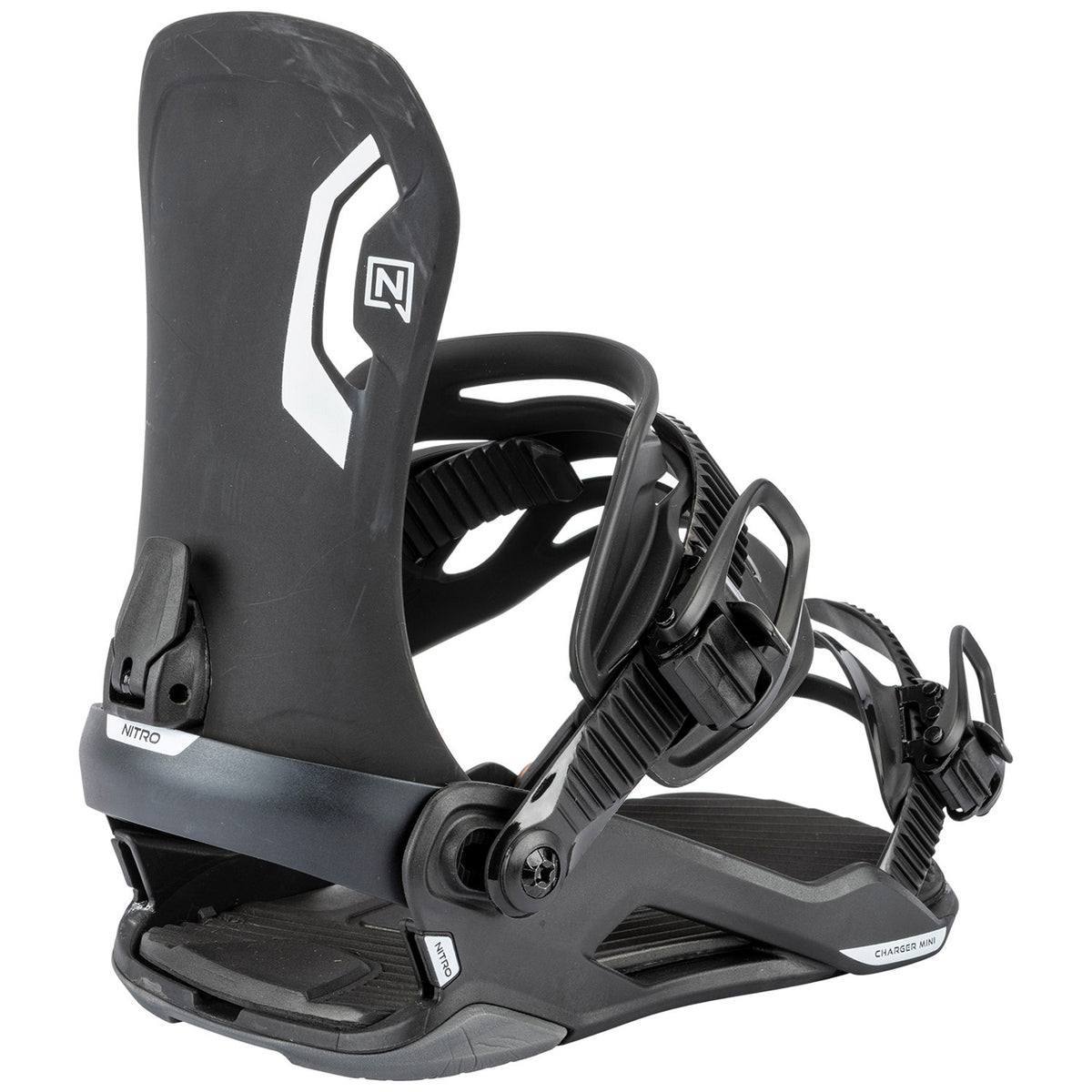 Nitro Charger Mini Snowboard Bindings - Kids' 2027 Ultra Black