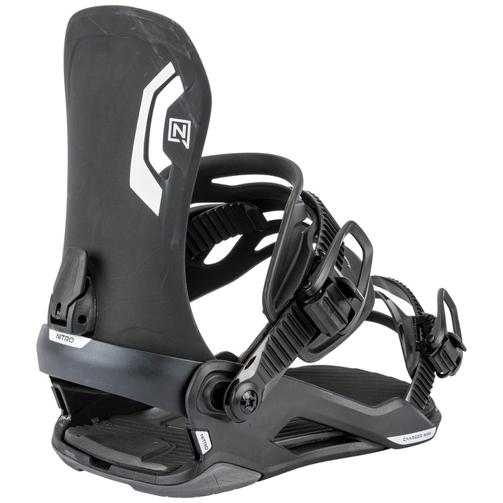 Nitro Charger Mini Snowboard Bindings - Kids' 2027 Ultra Black