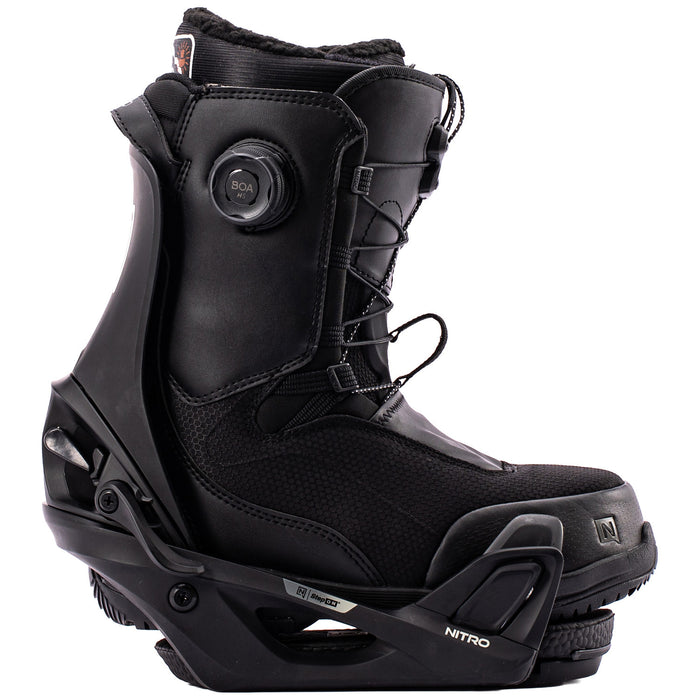Nitro Step On Snowboard Bindings - Women's 2027 Black
