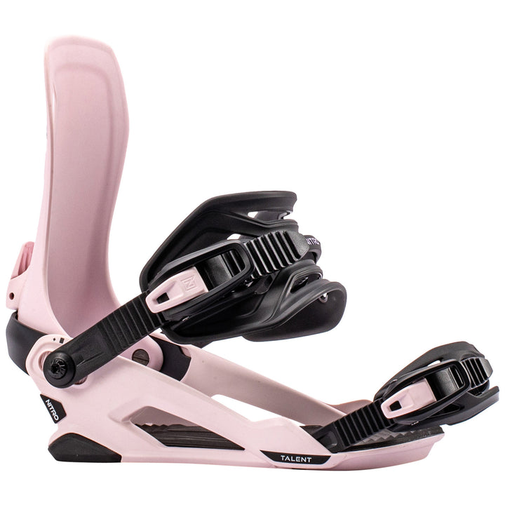 Nitro Talent Snowboard Bindings 2027 Bubble Gum